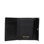 Roberto Cavalli Purple Leather Wallet