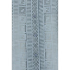 Fendi Blue Silk Dress Shirt