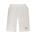 Fila White Cotton Mens Pants