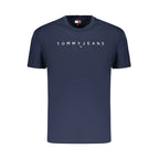 Tommy Hilfiger Blue Cotton Men's T-Shirt