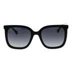 Carolina Herrera Black Acetate Sunglasses