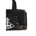Vivienne Westwood Black Cotton Shoulder Bag