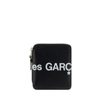 Comme Des Garçons Black Calf Leather Bos Taurus Wallet