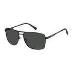 Polaroid Black Metal Sunglasses