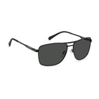 Polaroid Black Metal Sunglasses