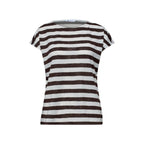 Street One Brown Polyester T-Shirt