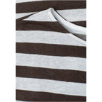 Street One Brown Polyester T-Shirt