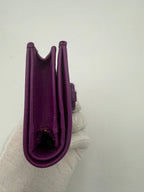 Gucci GUCCI HORSEBIT Purple Compact Wallet