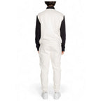EA7 Emporio Armani Cream Cotton Sweatsuit
