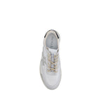 Premiata White Calf Leather Bos Taurus Low Top Sneakers