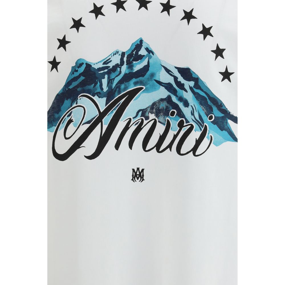 Amiri White Cotton T-Shirt