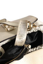 Burberry Chalk White Large Leather Tote Bag