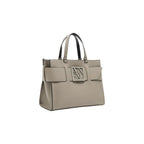 Armani Exchange Beige Artificial Leather Handbag