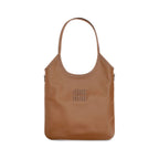 Miu Miu Brown Calf Leather Bos Taurus Shoulder Bag
