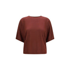 Brunello Cucinelli Bordeaux Cashmere Sweatshirt