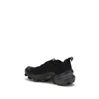 MM6 Black Nylon Athletic Sneakers