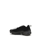 MM6 Black Polyester Athletic Sneakers