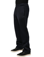 Dolce & Gabbana Black Polyester Jogger Men Sweatpants Pants