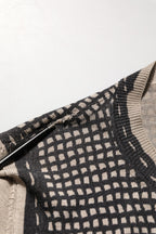 Dolce & Gabbana Black Floral Lace ButtonDownCardigan Sweater