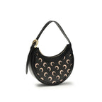 Marine Serre Black Pvc Shoulder Bag