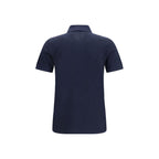 Fred Perry Blue Cotton Polo Shirt