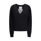 Extreme Cashmere Black Wool Oves Aries Sweatshirt