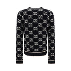Gucci Black Wool Oves Aries Cardigan