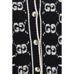 Gucci Black Wool Oves Aries Cardigan