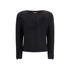 Chloé Black Wool Oves Aries Jacket