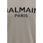 Balmain Bicolor Wool Oves Aries Sweatshirt