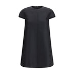 Balenciaga Black Wool Oves Aries Casual Dress