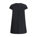 Balenciaga Black Wool Oves Aries Casual Dress