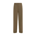 Lardini Brown Wool Oves Aries Casual Pants