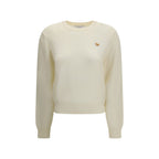 Maison Kitsuné Beige Wool Oves Aries Sweatshirt
