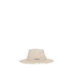 Jacquemus White Cotton Bucket Hat