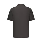 Rifle Black Cotton Men's Polo Shirt