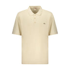 Rifle Beige Cotton Mens Polo