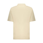 Rifle Beige Cotton Mens Polo