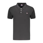 Norway 1963 Black Cotton Women's Polo Shirt