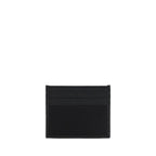 Prada Black Calf Leather Bos Taurus Wallet