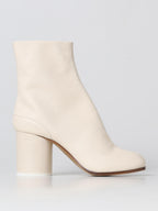 Maison Margiela White Leather Ankle Boots