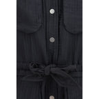 Marant Etoile Black Viscose Jumpsuit