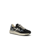 Premiata Black Polyester Athletic Sneakers