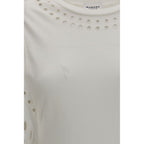 Marant Etoile White Cotton Casual Dress