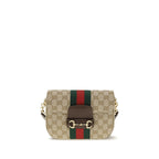 Gucci Beige Fabric Shoulder Bag