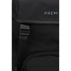 Premiata Black Nylon Backpack