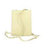 Jil Sander Yellow Leather Crossbody Bag