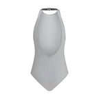 Brunello Cucinelli White Polyamide One-Piece Swimsuit