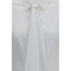 Brunello Cucinelli White Cotton Dress Shirt