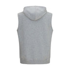 Brunello Cucinelli Gray Cotton Sweatshirt